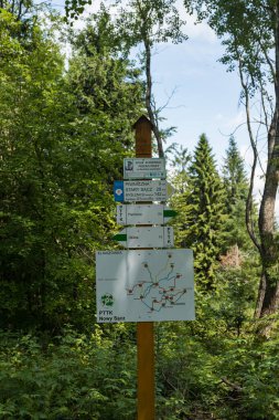 Yürüyüş yolları Beskid Sdecki, Piwniczna Zdrj