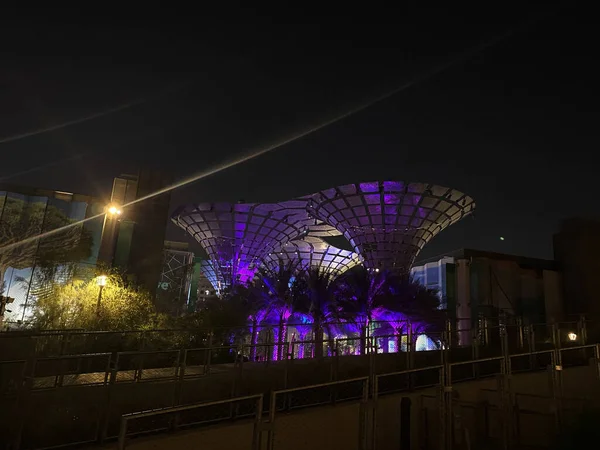 Night View Expo 2020 Dubai — Stock Photo, Image