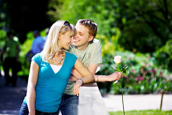 Encuentro romántico. — Foto de Stock