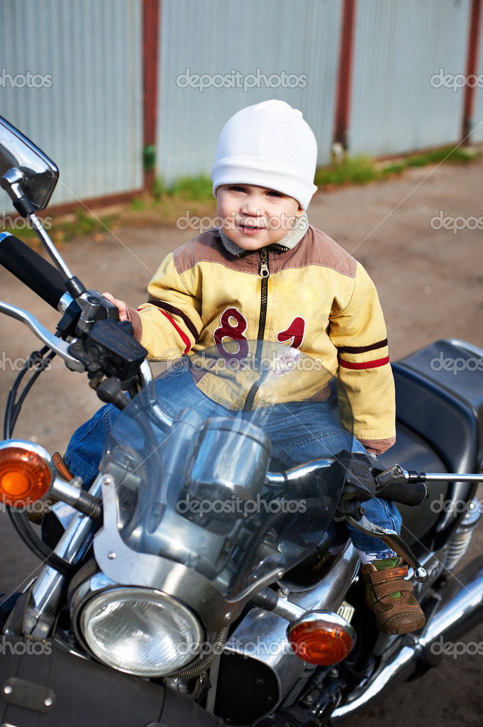 little boy motorcycle