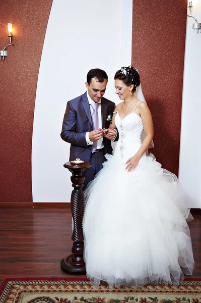 Registro solene de matrimônio — Fotografia de Stock