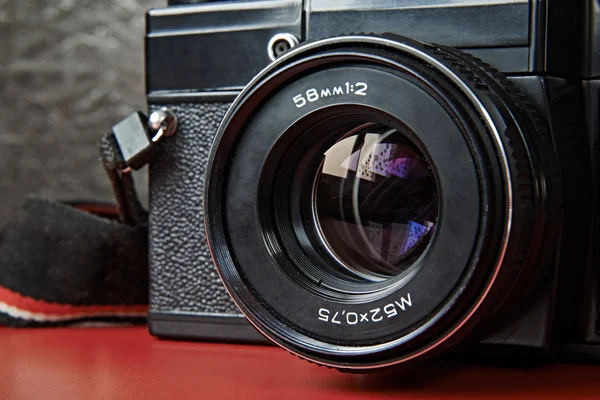 Eski film kamera — Stok fotoğraf