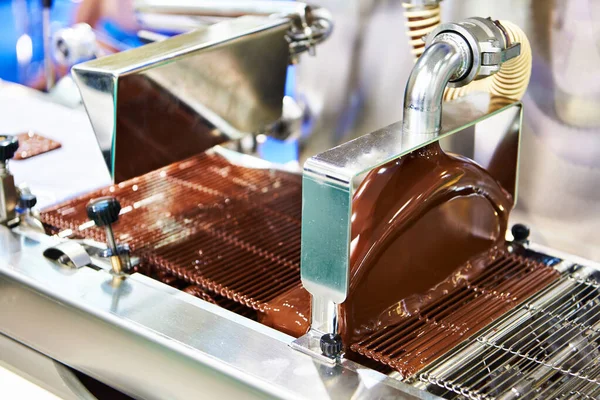 Equipment Coating Chocolate Confectionery — Photo