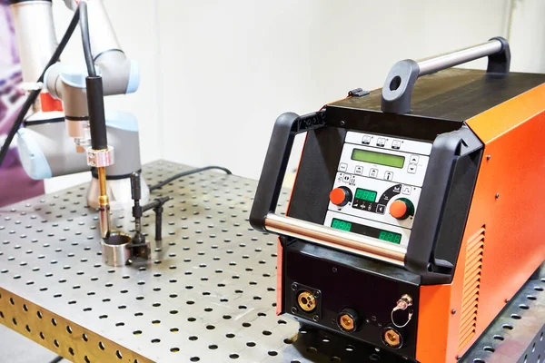 Inverter Welding Machine Robotic Arm — Zdjęcie stockowe