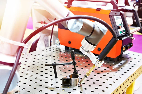 Inverter Welding Machine Robotic Manipulator — Zdjęcie stockowe