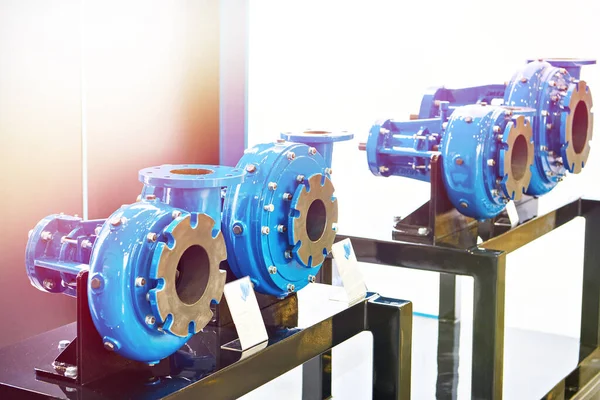 Centrifugal pumps for pumping various liquids on exhibition