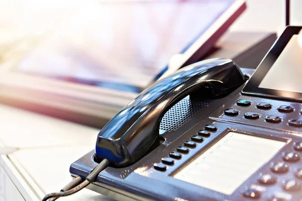 Telephone Switching Station Direct Communication Exhibition — Stock Photo, Image