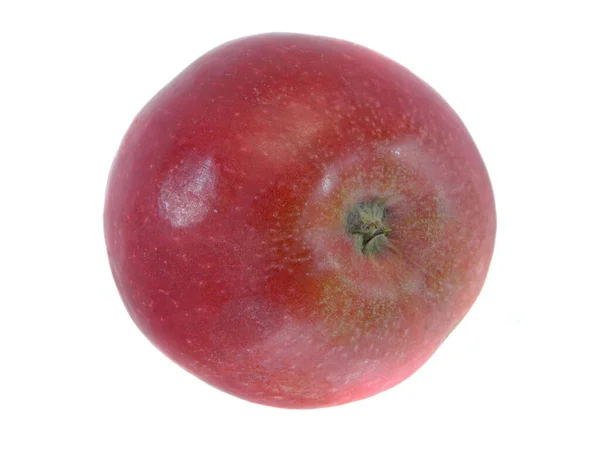 Äpple Isolerad Vit Bakgrund — Stockfoto