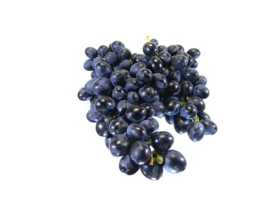                                Beyaz arkaplanda izole edilmiş üzümler