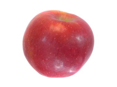                                elma beyaz arkaplanda izole edildi