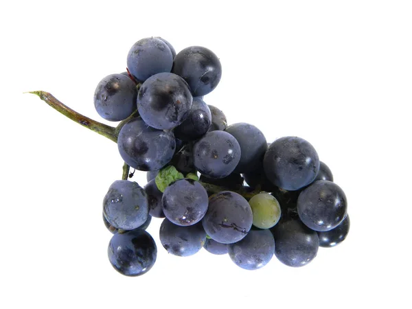Winogrona Izolowane Białym Tle — Zdjęcie stockowe