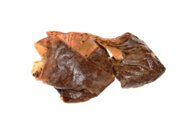 Beyaz arka plan üzerinde izole poşet çay