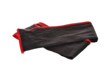 bez torbası beyaz arkaplanda izole edildi