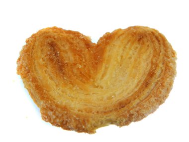                                Beyaz arkaplanda izole edilmiş çerezler