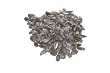 Beyaz arkaplanda yalıtılmış bahçe tohumları