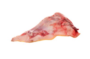 izole üzerinde beyaz arka plan domuz yağı