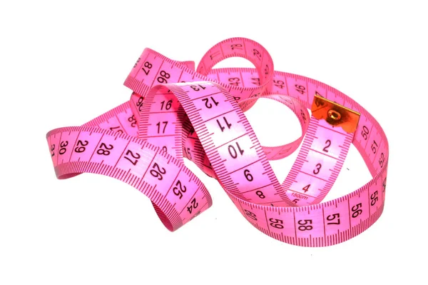 Inch scale pink measuring tape hi-res stock photography and images - Alamy