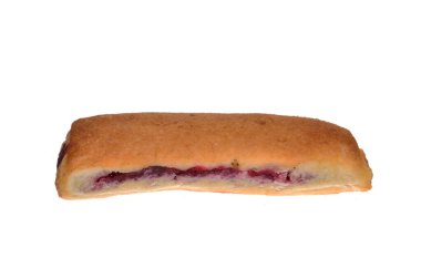 Beyaz arkaplanda izole edilmiş çerezler