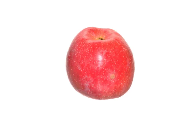 Μήλο Απομονωμένο Λευκό Φόντο — Φωτογραφία Αρχείου