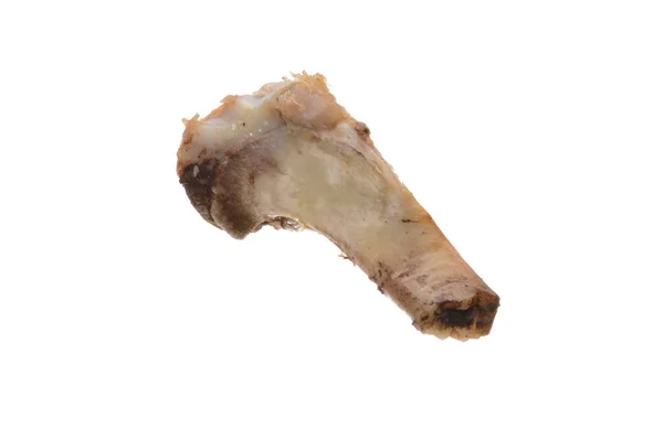 Pork Bone Isolated White Background Close — Stock Photo, Image