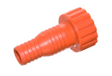 beyaz arkaplanda izole edilmiş hortum