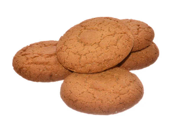 Cookie Isolerad Vit Bakgrund — Stockfoto