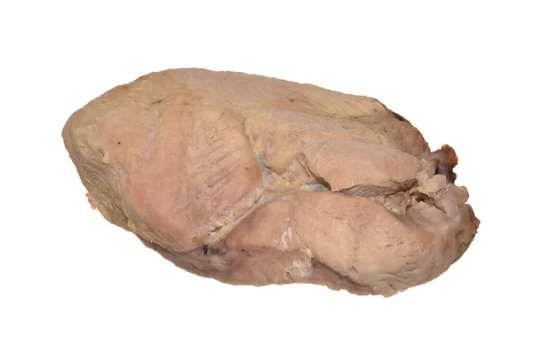 Kött Isolerat Vit Bakgrund — Stockfoto