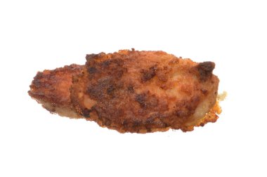 beyaz arka plan üzerinde izole kızarmış et