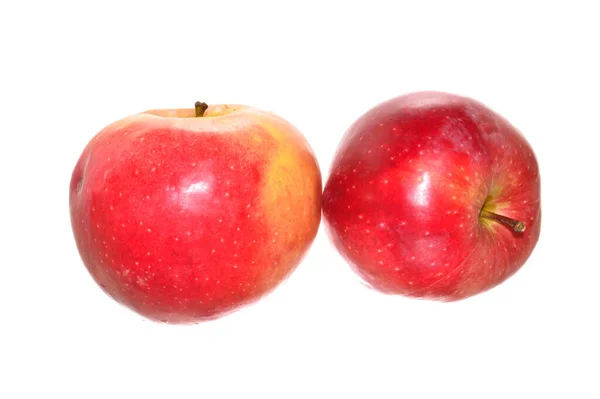 Яблуко Ізольоване Білому Фоні — стокове фото