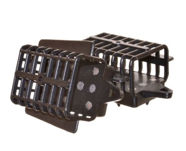 Beyaz Arkaplan 'da balıkçılık müdahalesi izole edildi