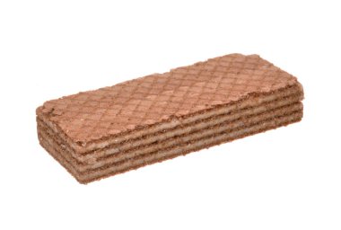 Beyaz arkaplanda izole edilmiş çerezler