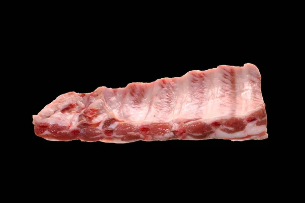 Fleisch Isoliert Auf Weißem Hintergrund — Stockfoto