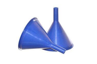 bottle funnel isolated on white background