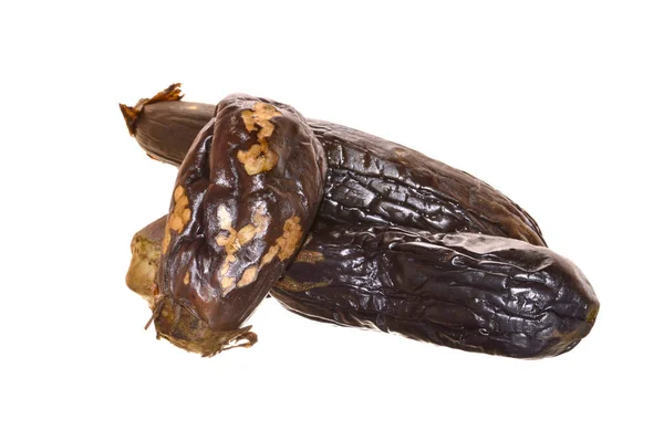 Eggplant Isolated White Background Close — Stock Photo, Image