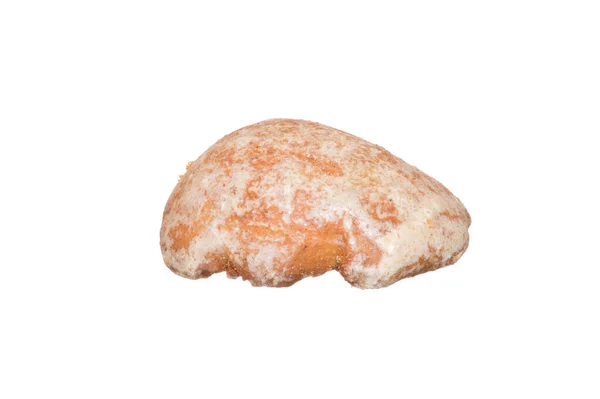 Cookie Izolowane Białym Tle — Zdjęcie stockowe