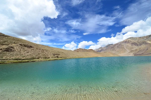 Chandra taal Gölü — Stok fotoğraf