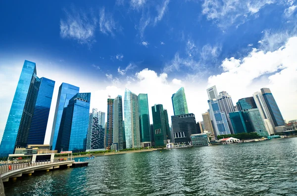 Modern buildings in Singapore — Stock Photo, Image