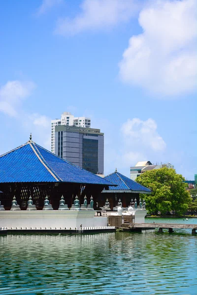 Gangarama boeddhistische tempel — Stockfoto