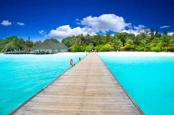 Path to beautiful island — Stock Photo, Image