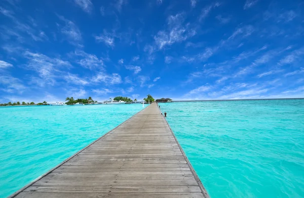 Path to beautiful island — Stock Photo, Image