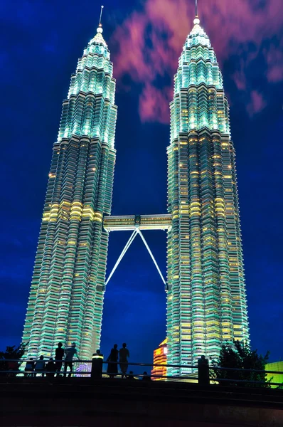 Petronas twin towers — Stockfoto