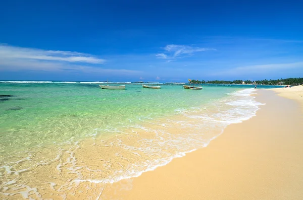 美丽的海滩风景 — 图库照片