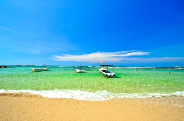 美丽的海滩风景 — 图库照片