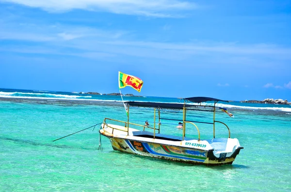 Barca in mare — Foto Stock