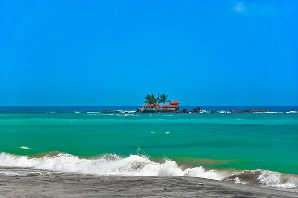 Villa con paisaje marino — Foto de Stock