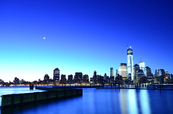 Ciudad de Nueva York skyline — Foto de Stock