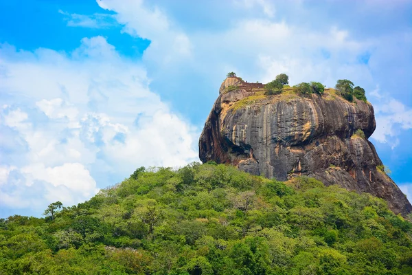 Leeuw van de burcht op Sigiriya rots Fort — Stockfoto