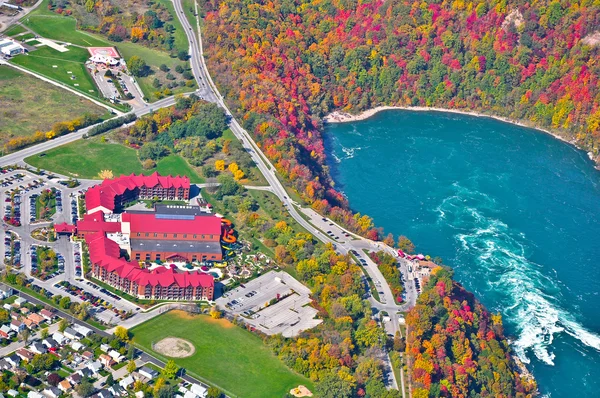 Niagara falls hava — Stok fotoğraf