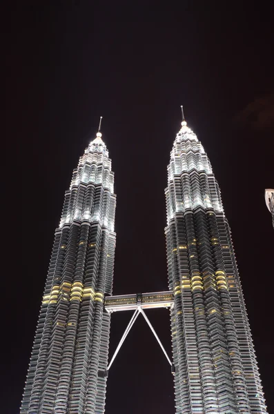 Petronas twin towers in kuala lumpur, Maleisië — Stockfoto