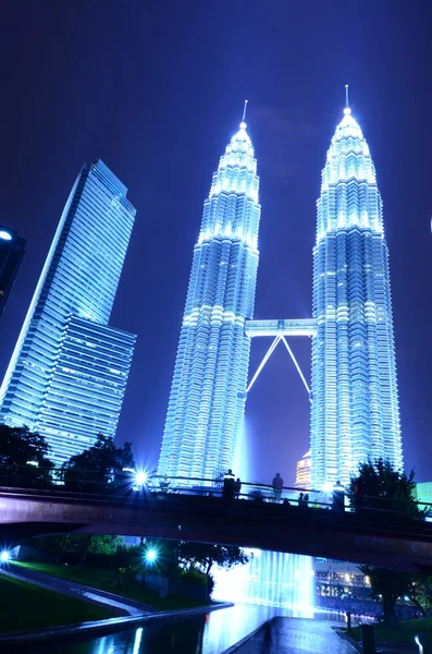 Petronas twin towers in kuala lumpur, Maleisië — Stockfoto